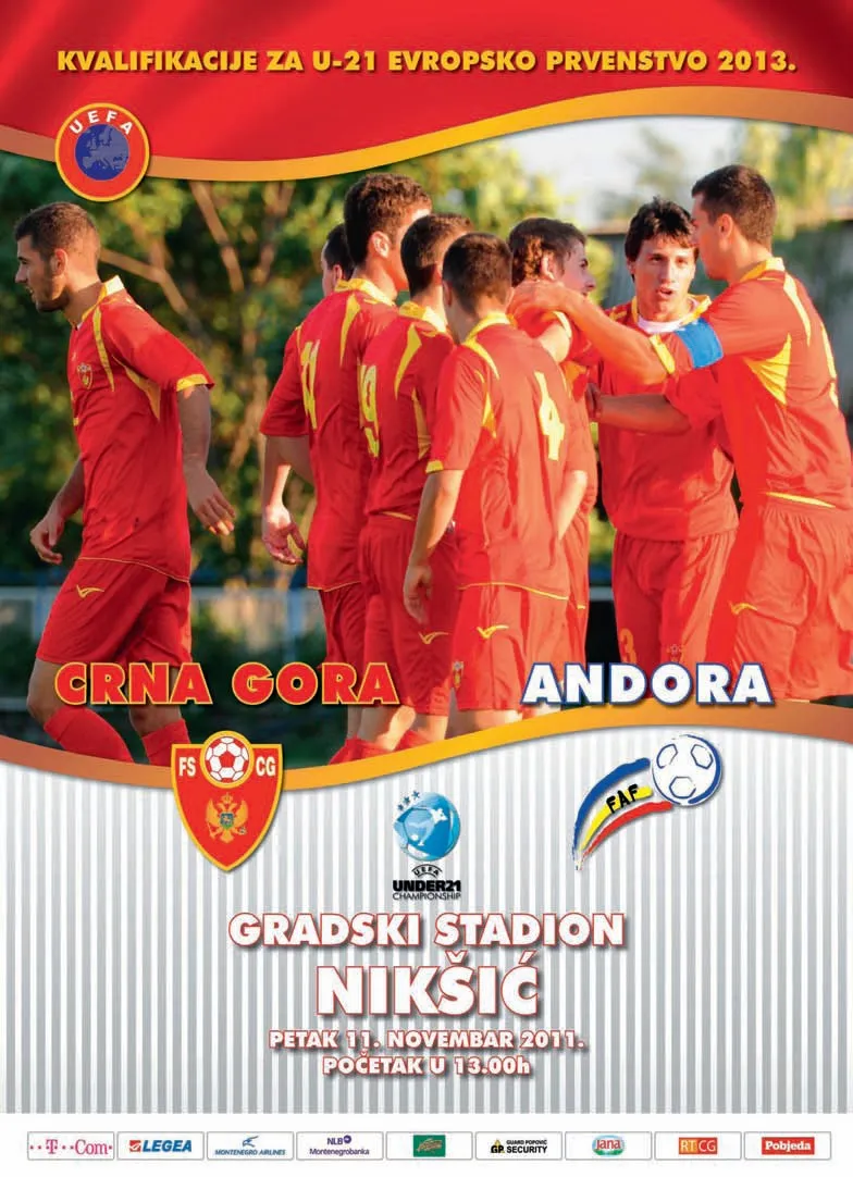 U21 cg andora sajt pobjeda najavni plakat