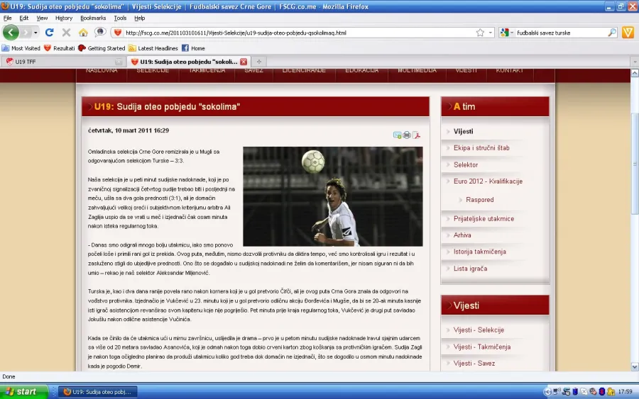 U19 turska crna gora 2 sajt fscg izvjestaj